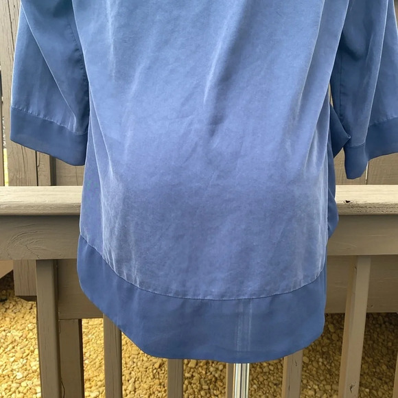 🌸Lightweight Cardigan/Blazer in blue with large front pockets - Picture 4 of 14